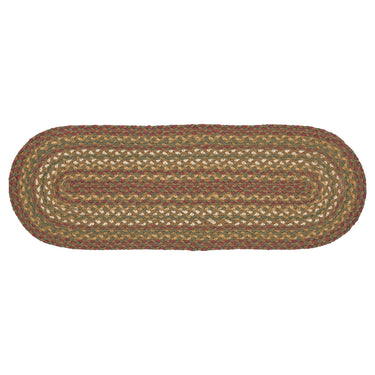 Tea Cabin Jute Braided Table Runner 8x24